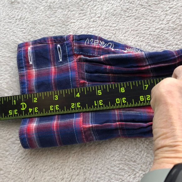 Super Dry Mens The Paperweight Shirt Size XXL Plaid Long Sleeve Button Up Casual - Picture 7 of 14